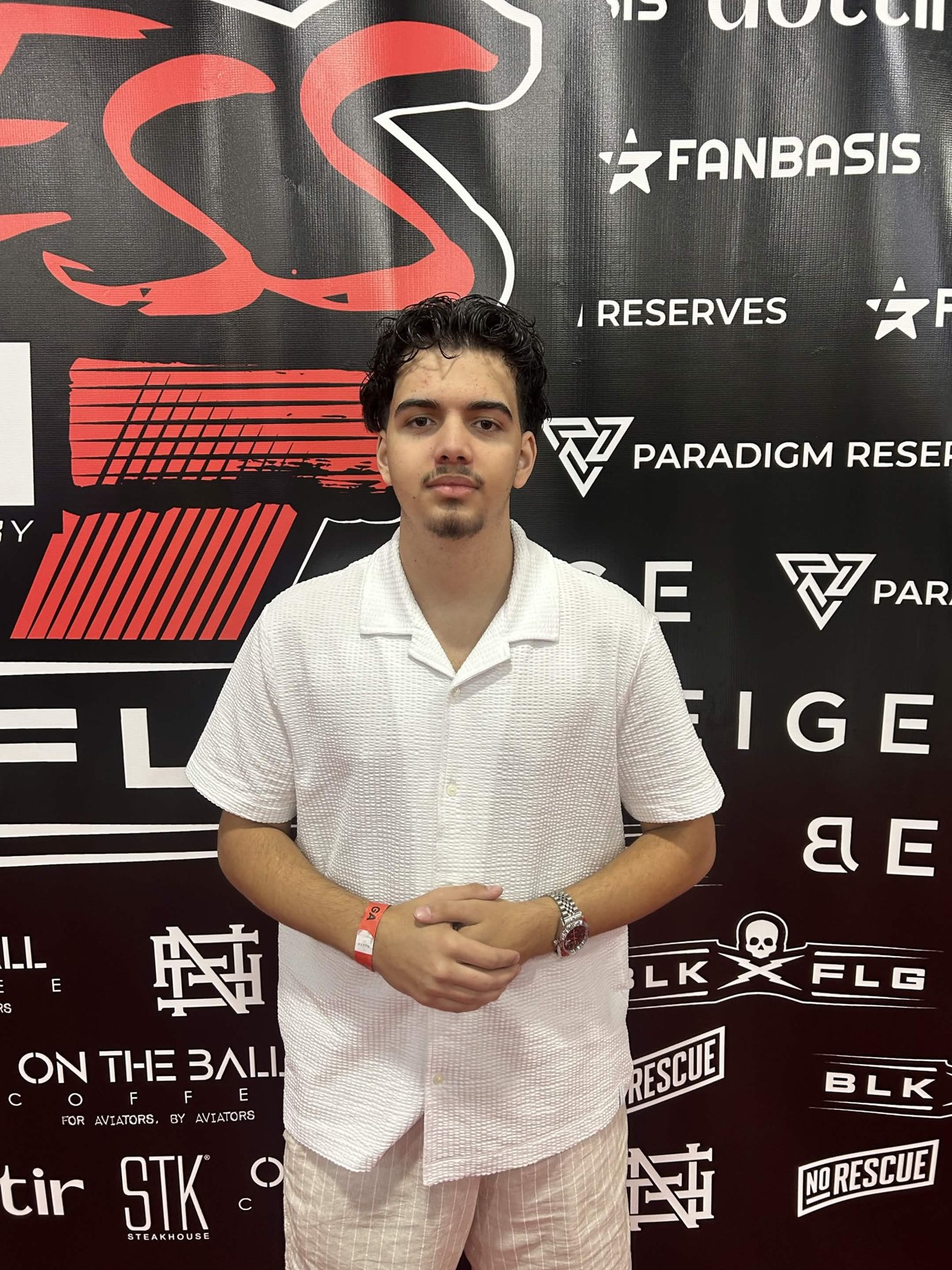 Noa Assaf, founder of LeadScoutr, at an industry event